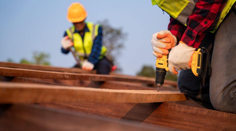 Expert tile roof repair services in Rock, MI